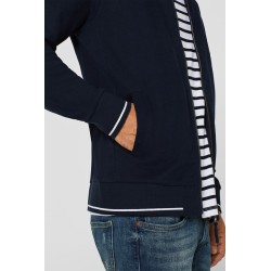 Cardigan molletonné en 100% coton